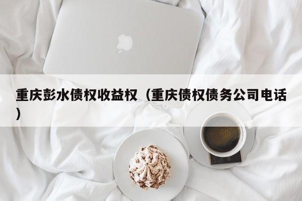 重庆彭水债权收益权（重庆债权债务公司电话）