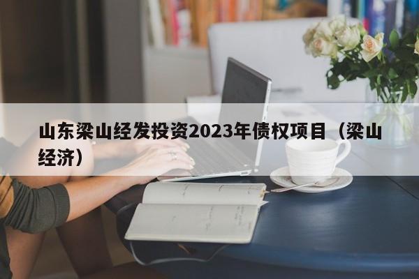 山东梁山经发投资2023年债权项目（梁山经济）