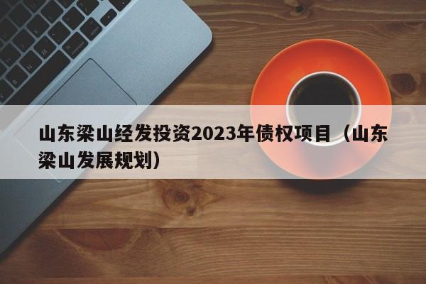 山东梁山经发投资2023年债权项目（山东梁山发展规划）