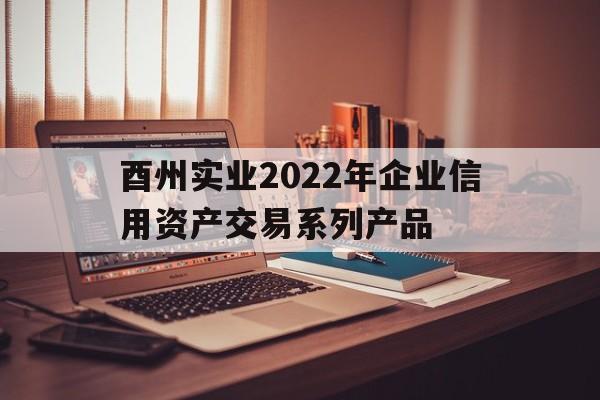 酉州实业2022年企业信用资产交易系列产品(一人之下酉州是哪里)