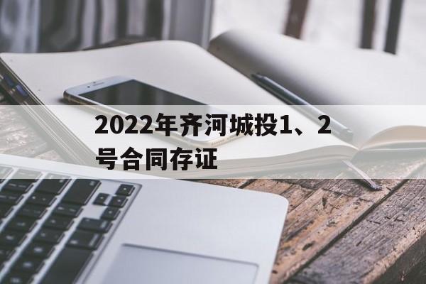 2022年齐河城投1、2号合同存证(齐河旺旺上班累吗多少钱)