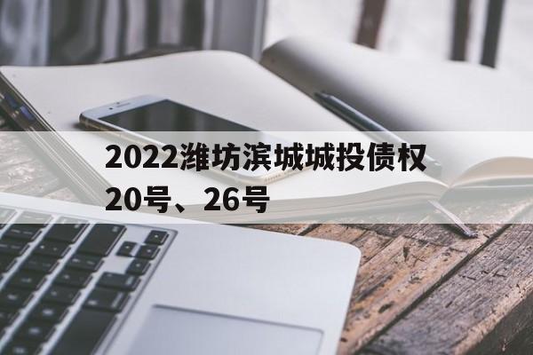2022潍坊滨城城投债权20号、26号(潍坊滨城投资开发有限公司 发债)