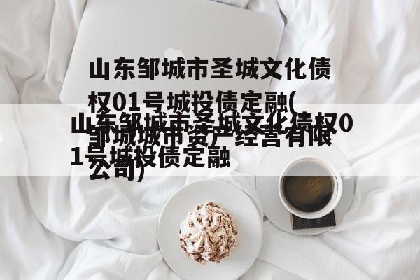 山东邹城市圣城文化债权01号城投债定融(邹城城市资产经营有限公司)