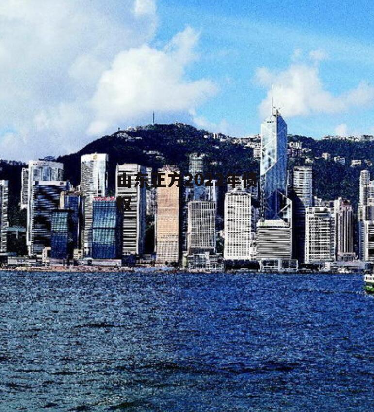山东正方2022年债权