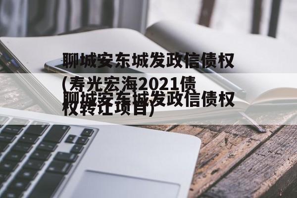 聊城安东城发政信债权(寿光宏海2021债权转让项目)