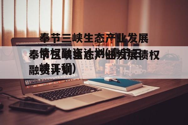 奉节三峡生态产业发展债权融资计划(奉节三峡工程)
