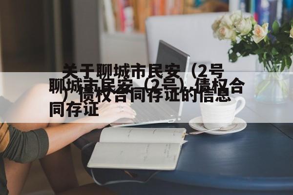 关于聊城市民安（2号）债权合同存证的信息