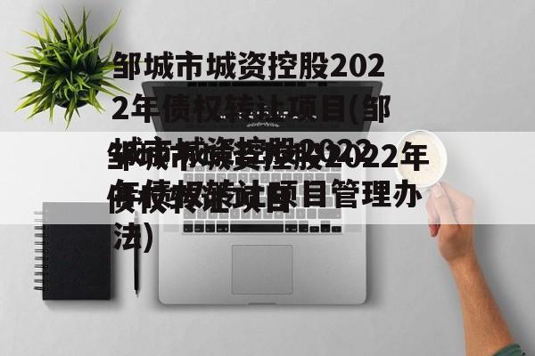 邹城市城资控股2022年债权转让项目(邹城市城资控股2022年债权转让项目管理办法)
