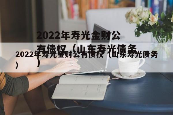 2022年寿光金财公有债权（山东寿光债务）