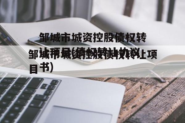 邹城市城资控股债权转让项目(债权转让协议书)