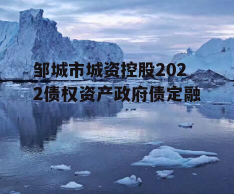 邹城市城资控股2022债权资产政府债定融