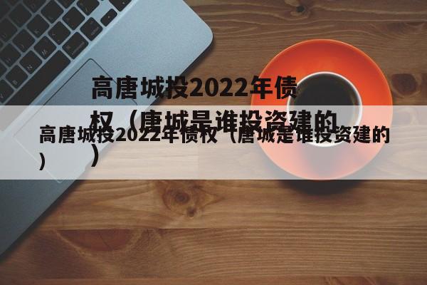 高唐城投2022年债权（唐城是谁投资建的）