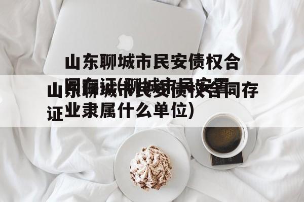 山东聊城市民安债权合同存证(聊城市民安置业隶属什么单位)