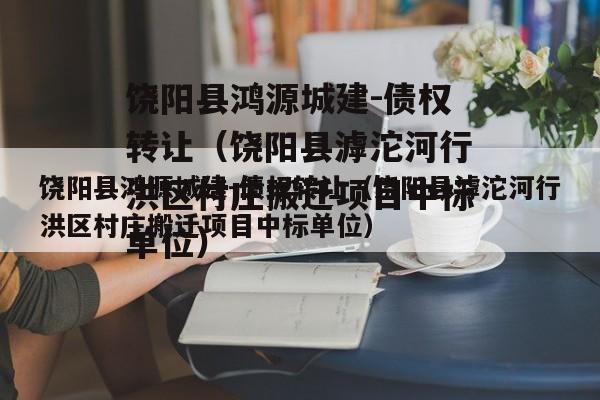 饶阳县鸿源城建-债权转让（饶阳县滹沱河行洪区村庄搬迁项目中标单位）