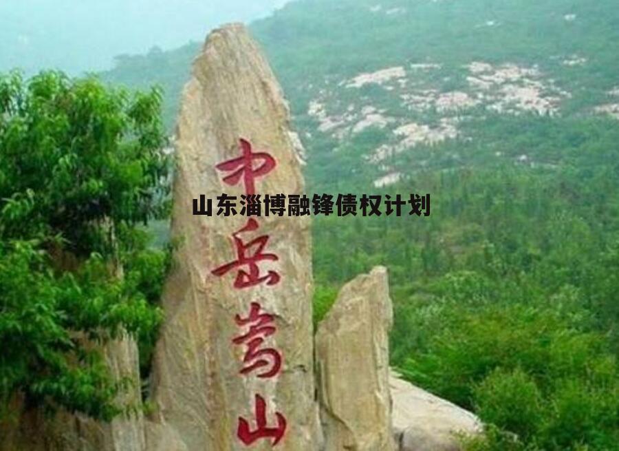 山东淄博融锋债权计划
