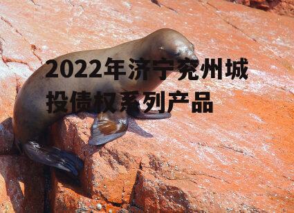 2022年济宁兖州城投债权系列产品