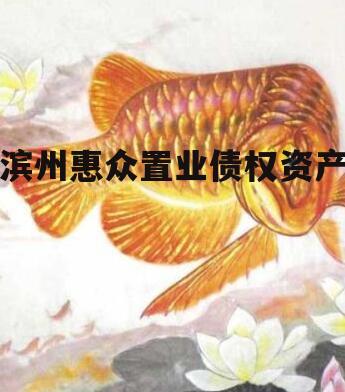 滨州惠众置业债权资产