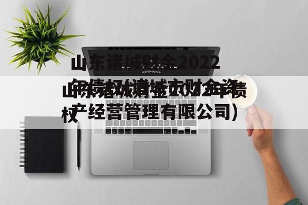 山东诸城财金2022年债权(诸城市财金资产经营管理有限公司)