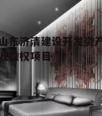 山东济清建设开发资产收益权项目
