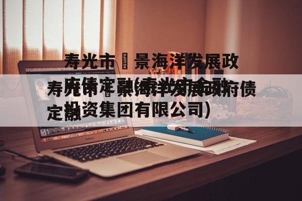 寿光市昇景海洋发展政府债定融(寿光市金融投资集团有限公司)