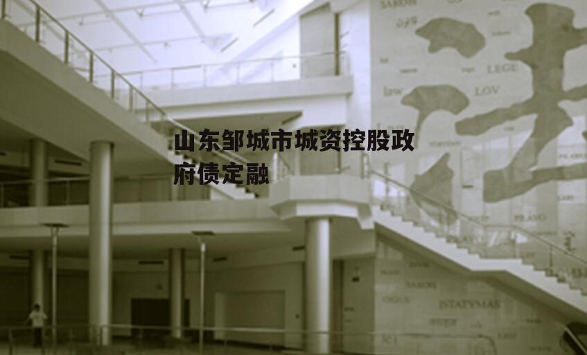 山东邹城市城资控股政府债定融