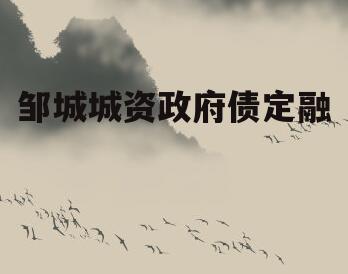 邹城城资政府债定融