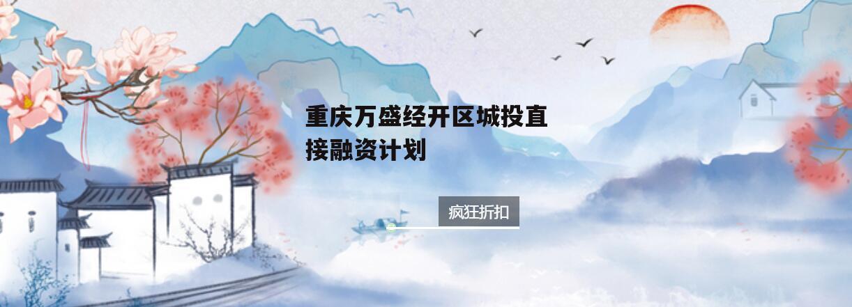 重庆万盛经开区城投直接融资计划