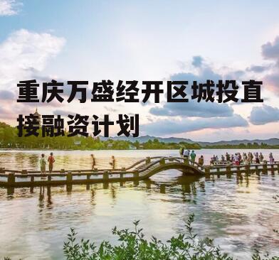 重庆万盛经开区城投直接融资计划
