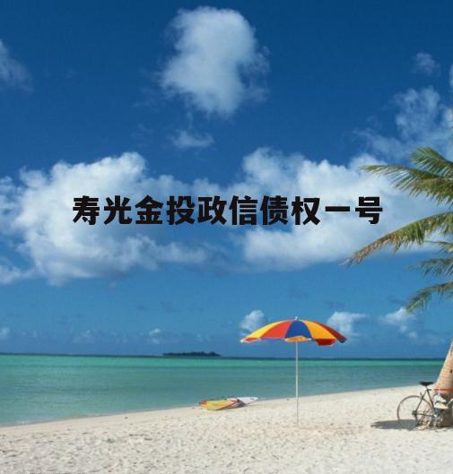 寿光金投政信债权一号