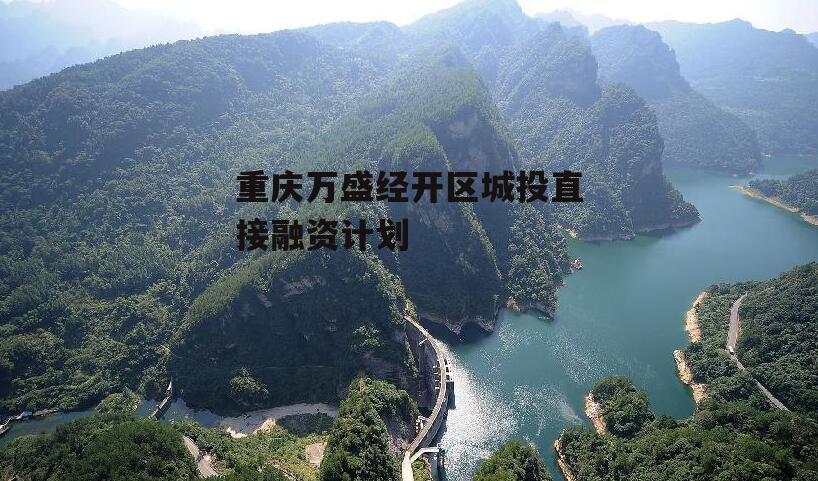 重庆万盛经开区城投直接融资计划