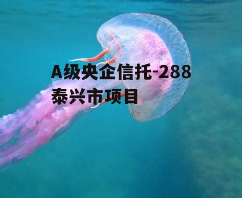 A级央企信托-288泰兴市项目