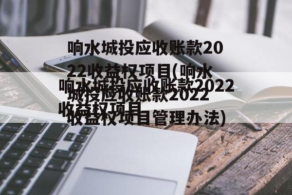 响水城投应收账款2022收益权项目(响水城投应收账款2022收益权项目管理办法)