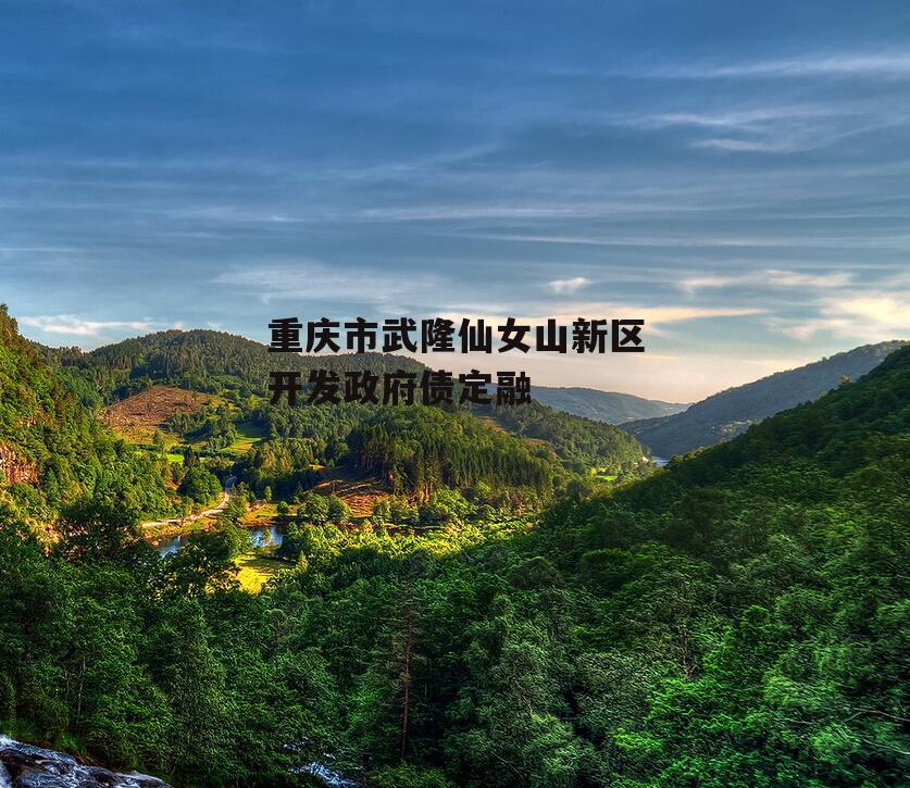 重庆市武隆仙女山新区开发政府债定融