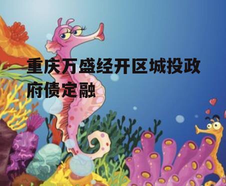 重庆万盛经开区城投政府债定融