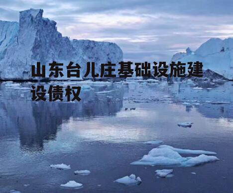 山东台儿庄基础设施建设债权