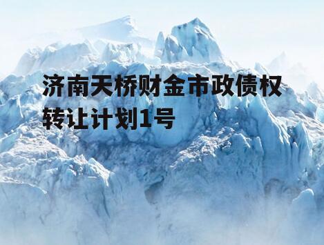 济南天桥财金市政债权转让计划1号