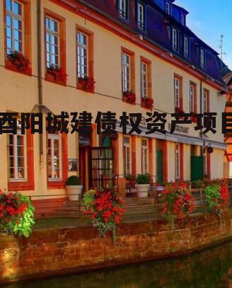 酉阳城建债权资产项目