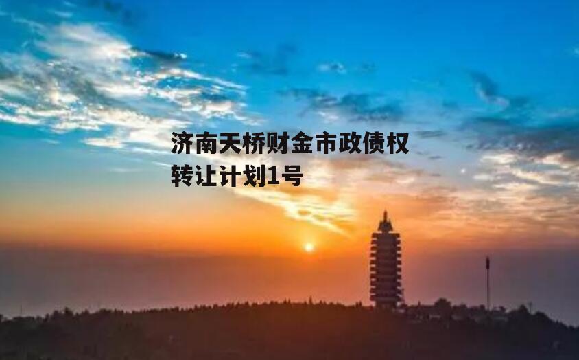 济南天桥财金市政债权转让计划1号