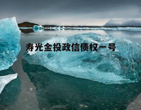 寿光金投政信债权一号
