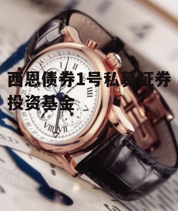 西恩债券1号私募证券投资基金