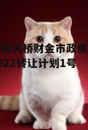 济南天桥财金市政债权2022转让计划1号