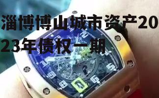 淄博博山城市资产2023年债权一期