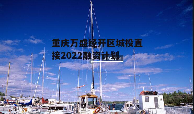 重庆万盛经开区城投直接2022融资计划