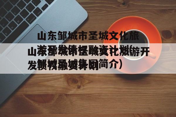 山东邹城市圣城文化旅游开发债权融资计划(邹城圣城集团简介)