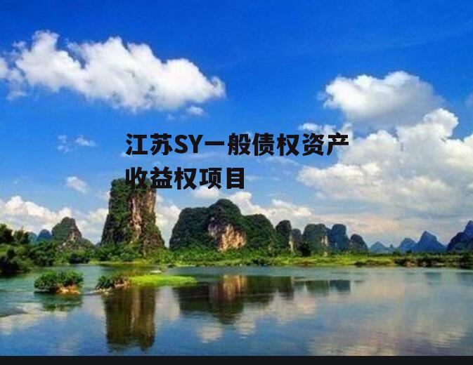 江苏SY一般债权资产收益权项目