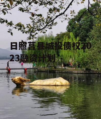 日照莒县城投债权2023融资计划