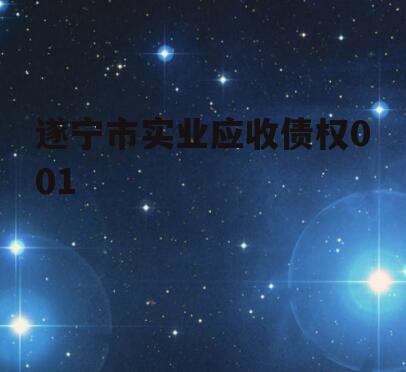 遂宁市实业应收债权001