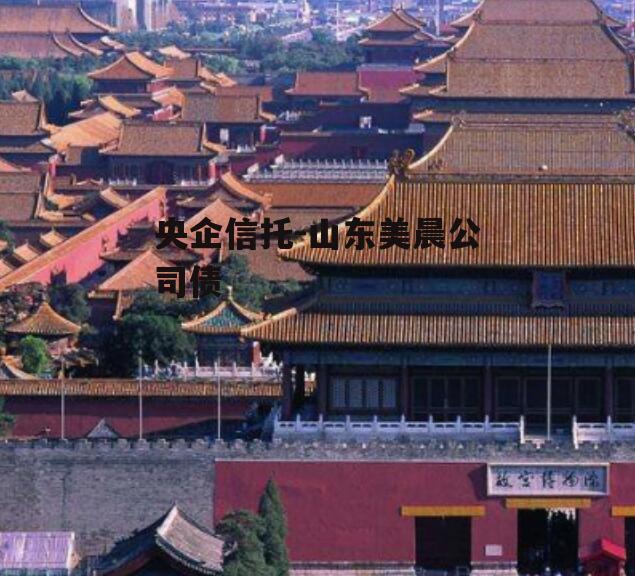 央企信托-山东美晨公司债