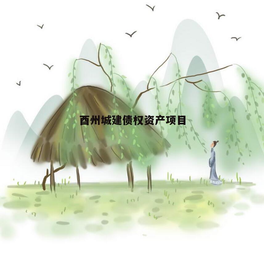 酉州城建债权资产项目