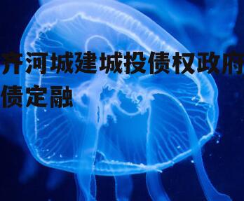 齐河城建城投债权政府债定融
